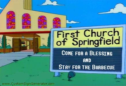 church bbq