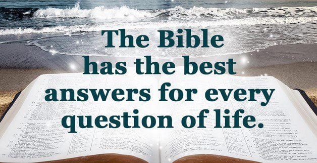 bible has all the answers