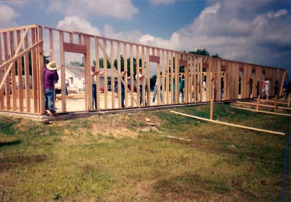 community baptist church new building