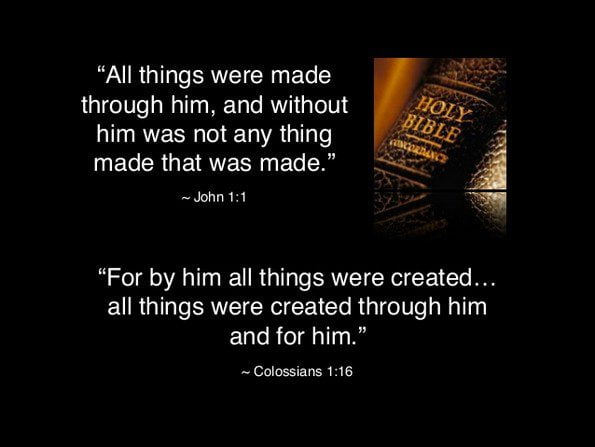 all things made by god