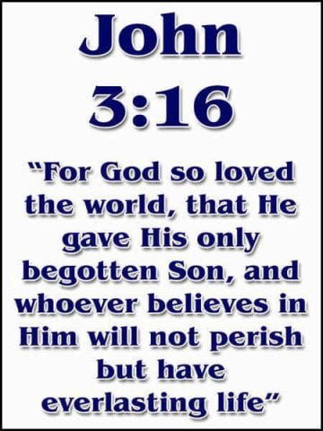 john 3 16