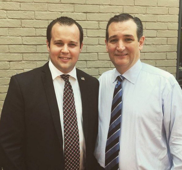 josh duggar with ted cruz