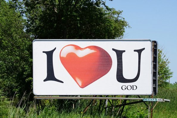 i heart you god