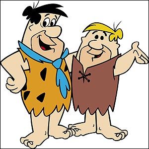 fred flintsone and barney rubble