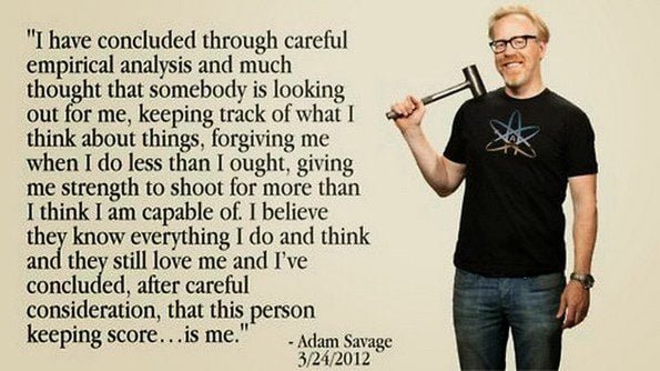 adam savage quote