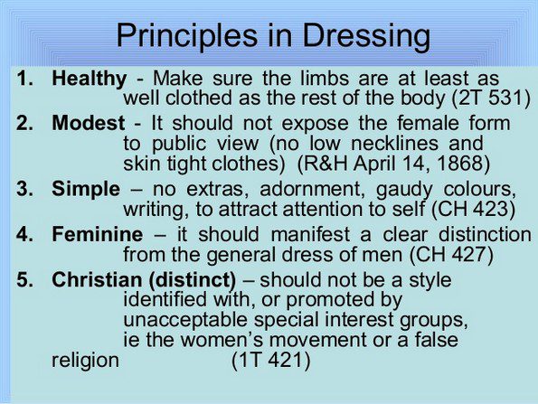how should a woman dress