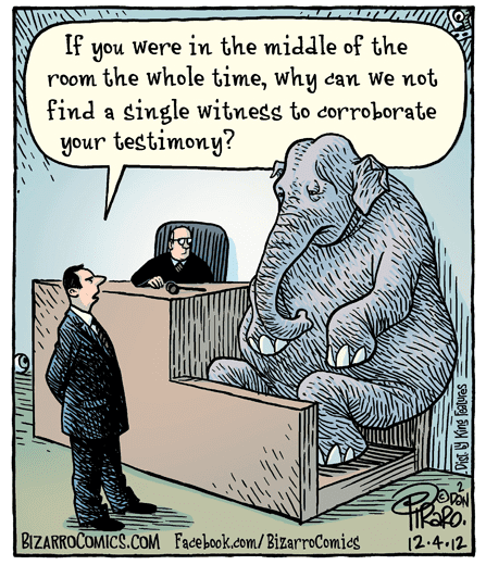 elephant in the room