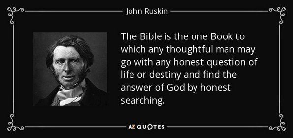 john ruskin bible