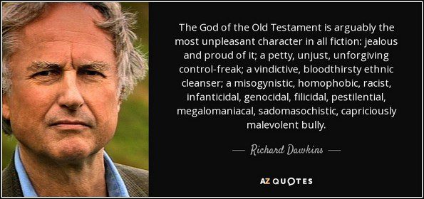 richard dawkins quote on the nature of god
