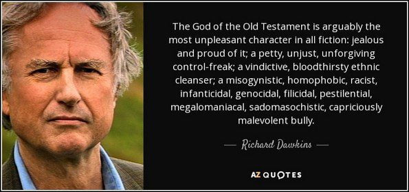 richard dawkins quote on the nature of god