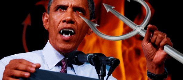 barack obama satan worshiper