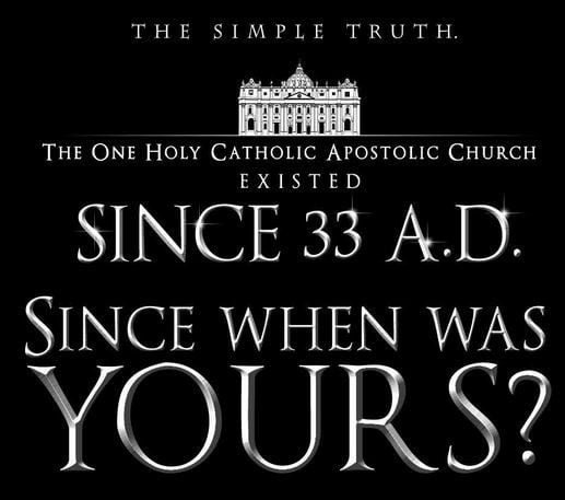 catholic one true church