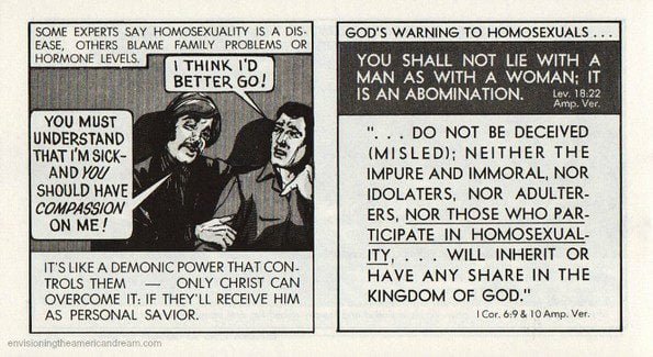 gay blade chick tract