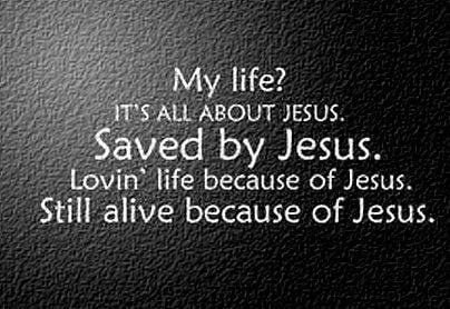 life all about jesus