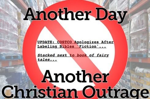 christian outrage