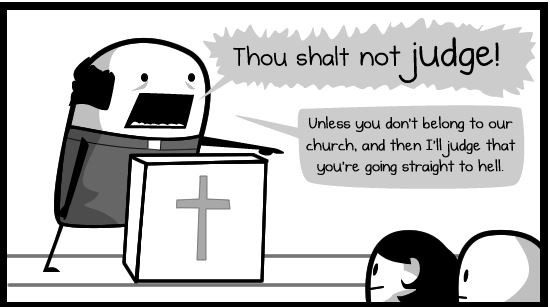 thou shalt not judge