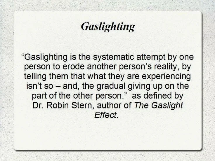 Gaslighting meaning