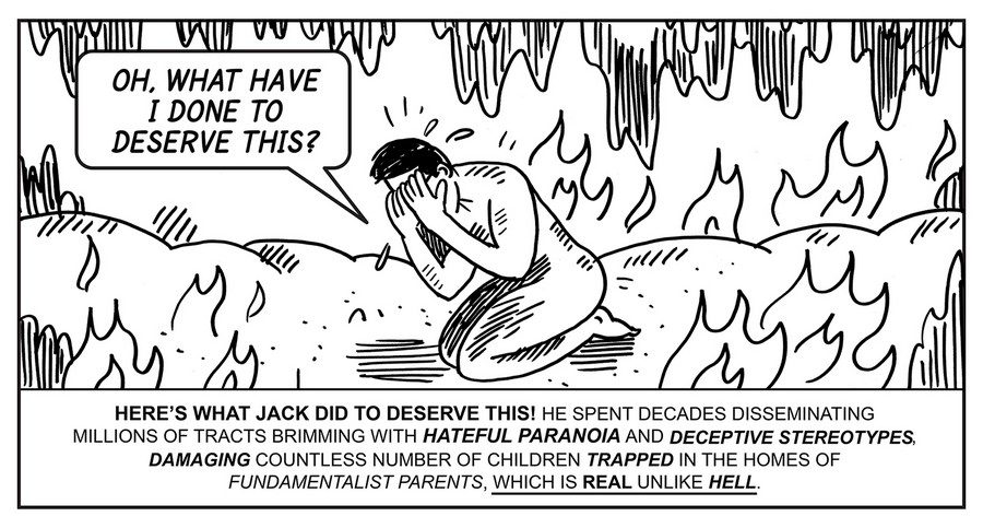 jack chick goes to heaven