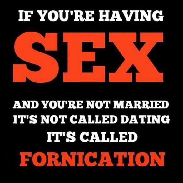 fornication is a sin