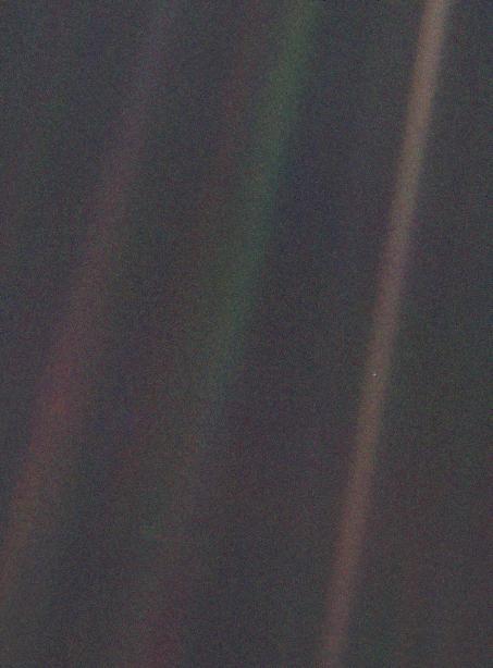 pale blue dot