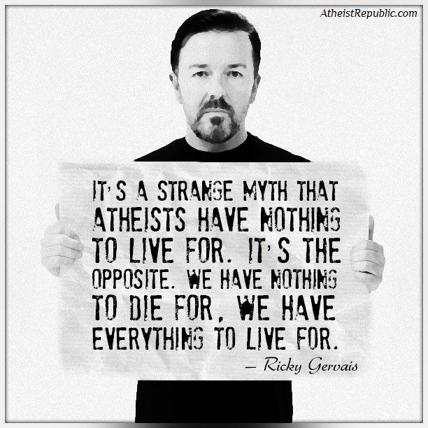 atheists have nothing to die for