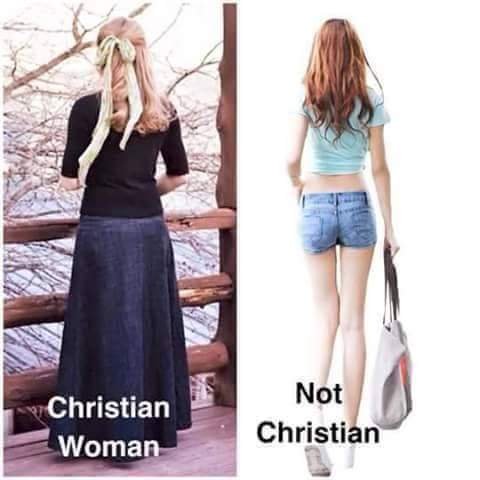 how christian women dress