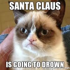 santa claus drowns