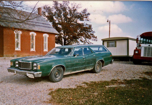 beater station wagon