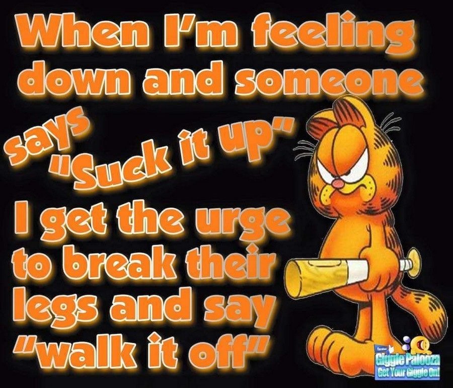 suck it up garfield