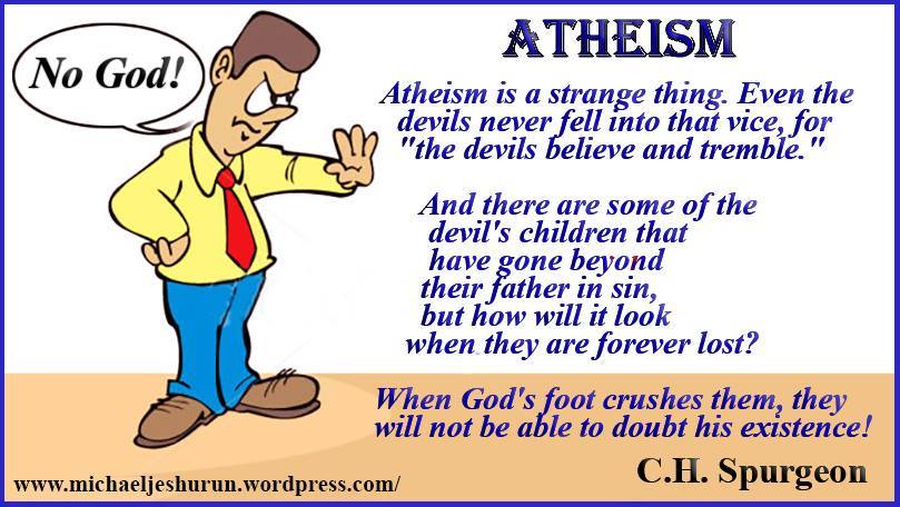 no atheists in hell