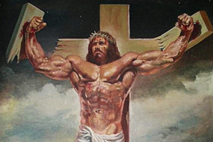 manly jesus