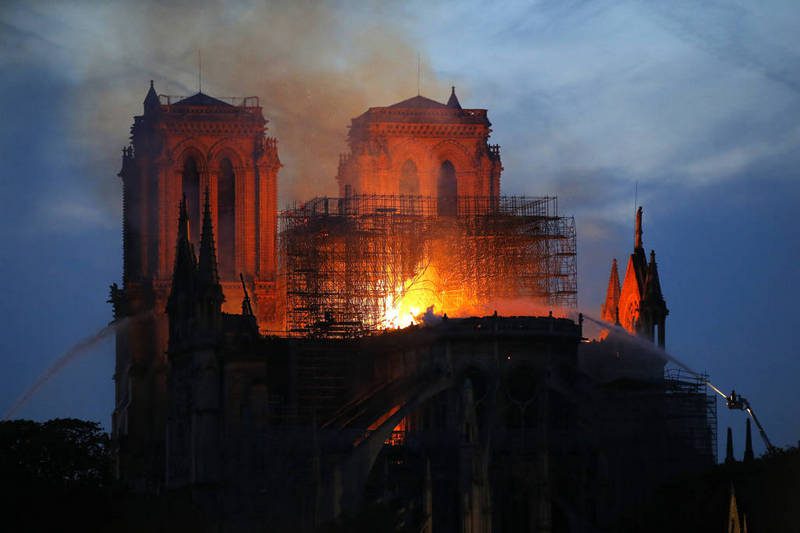 notre dame cathedral fire