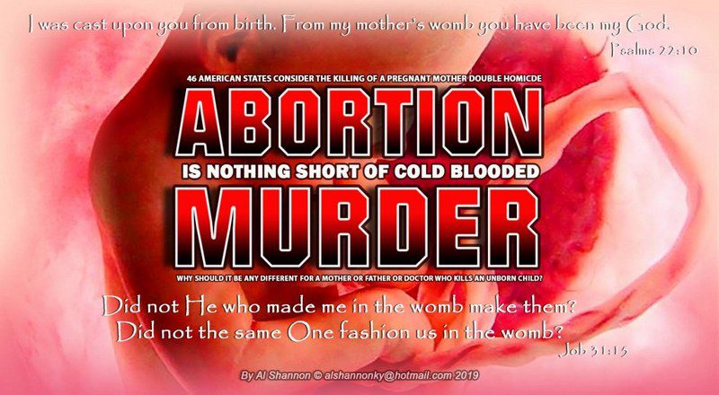 abortion is murder al shannon