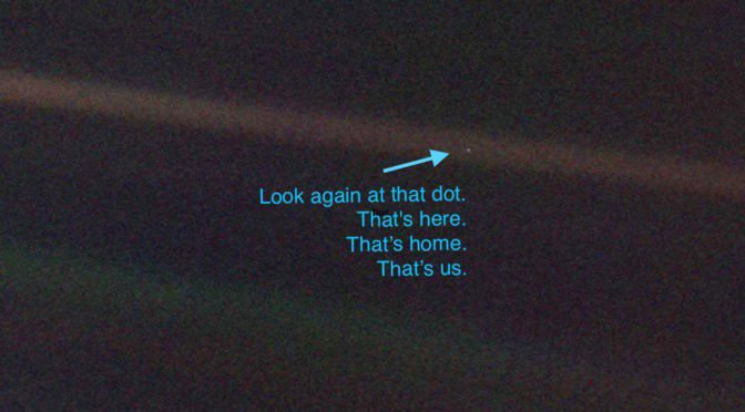 pale blue dot