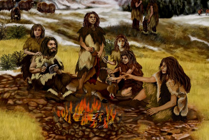 neanderthal family