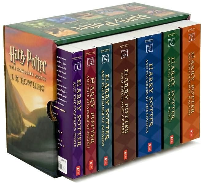 seven books of harry potter