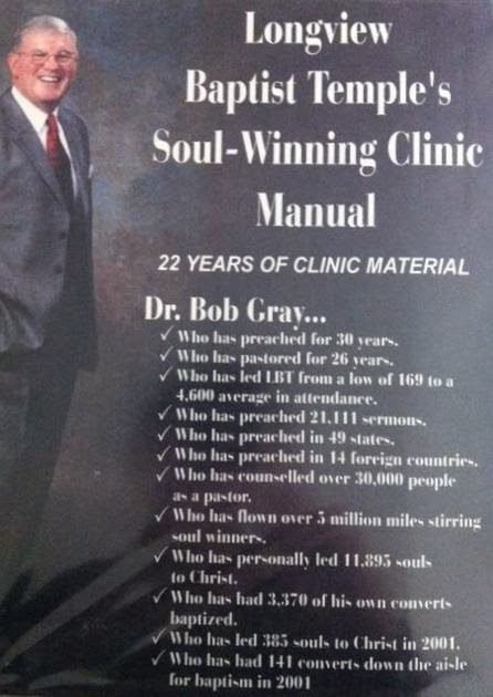 bob gray soulwinning clinic manual