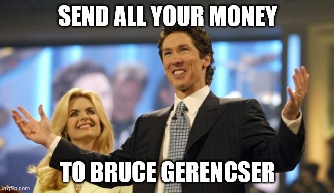 bruce gerencser and joel osteen