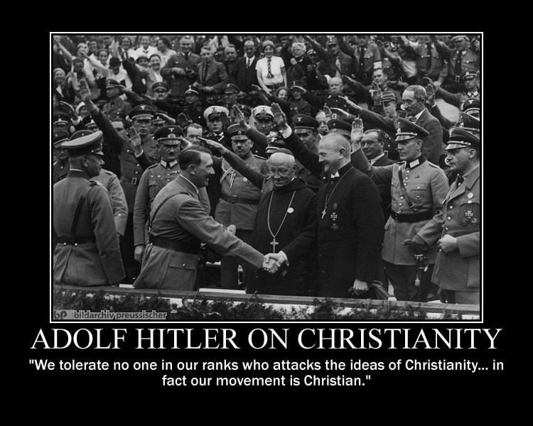 adolph hitler christian