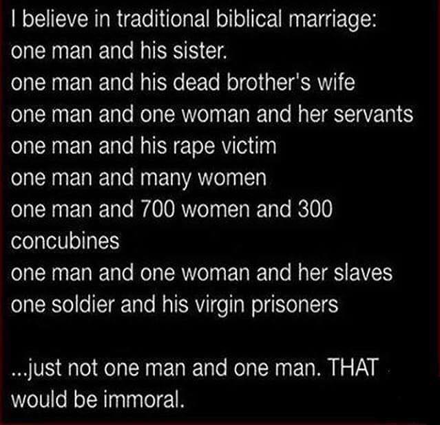 same sex marriage is a sin