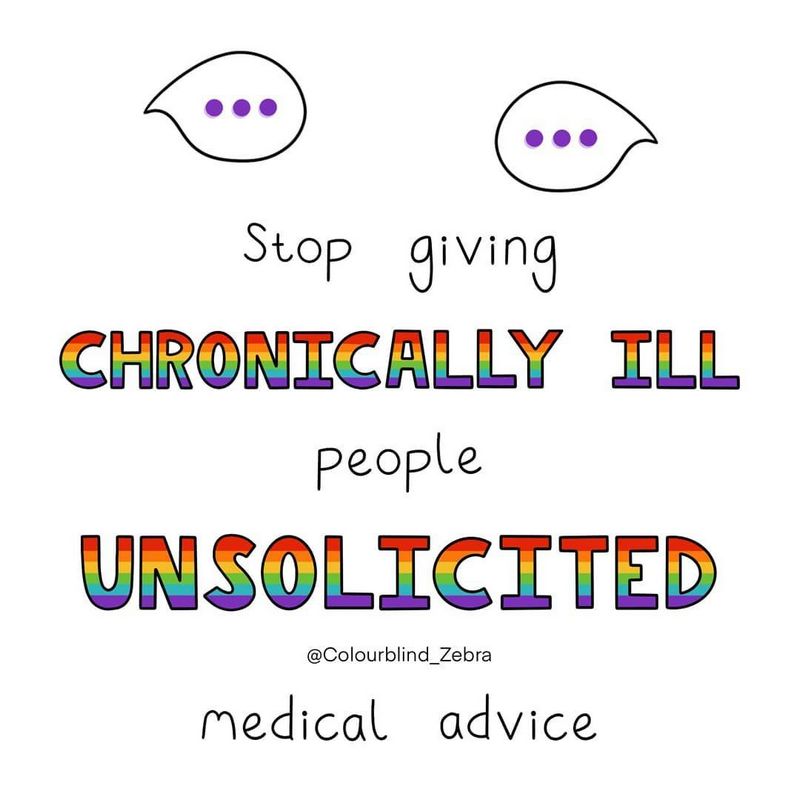unsolicited medical advice
