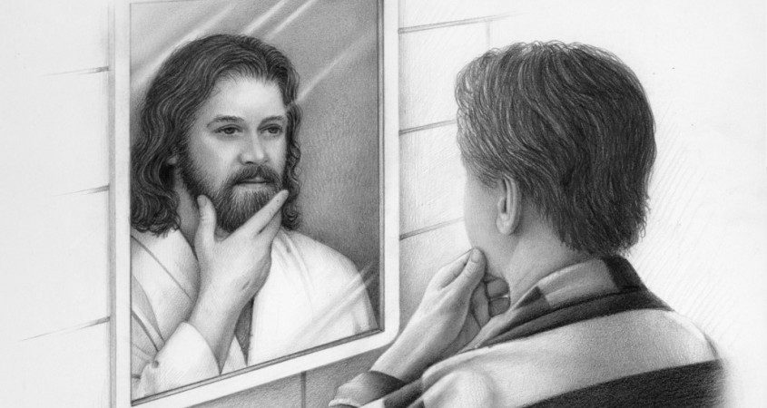 jesus in the mirror