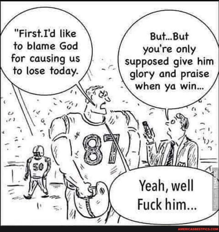 blame god