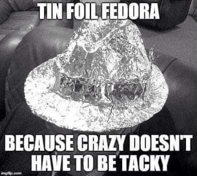 tinfoil fedora