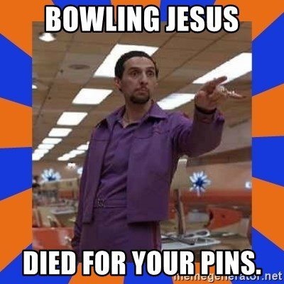 bowling jesus