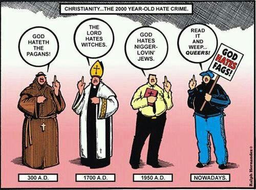 christians and hate