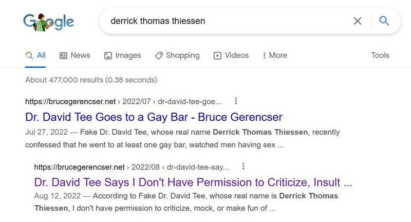 derrick thomas thiessen