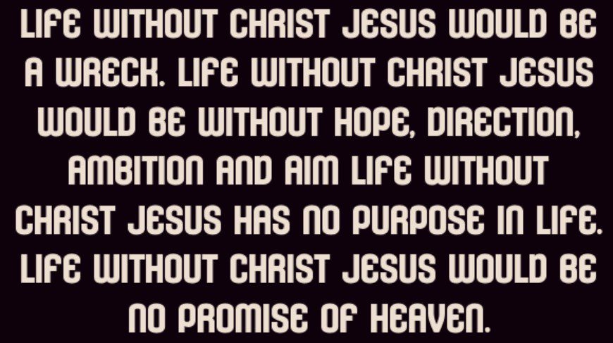 hopeless without jesus