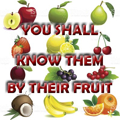 know by their fruit