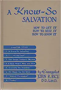know so salvation